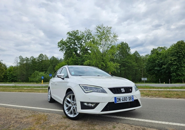 Seat Leon cena 43900 przebieg: 198000, rok produkcji 2014 z Ostrołęka małe 742